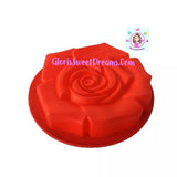 Rose Cake Silicone Mold - Molde de Silicone para Pastel En Forma de Rosa
