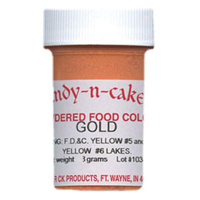 Candy-n-Cake Powder Gold Color